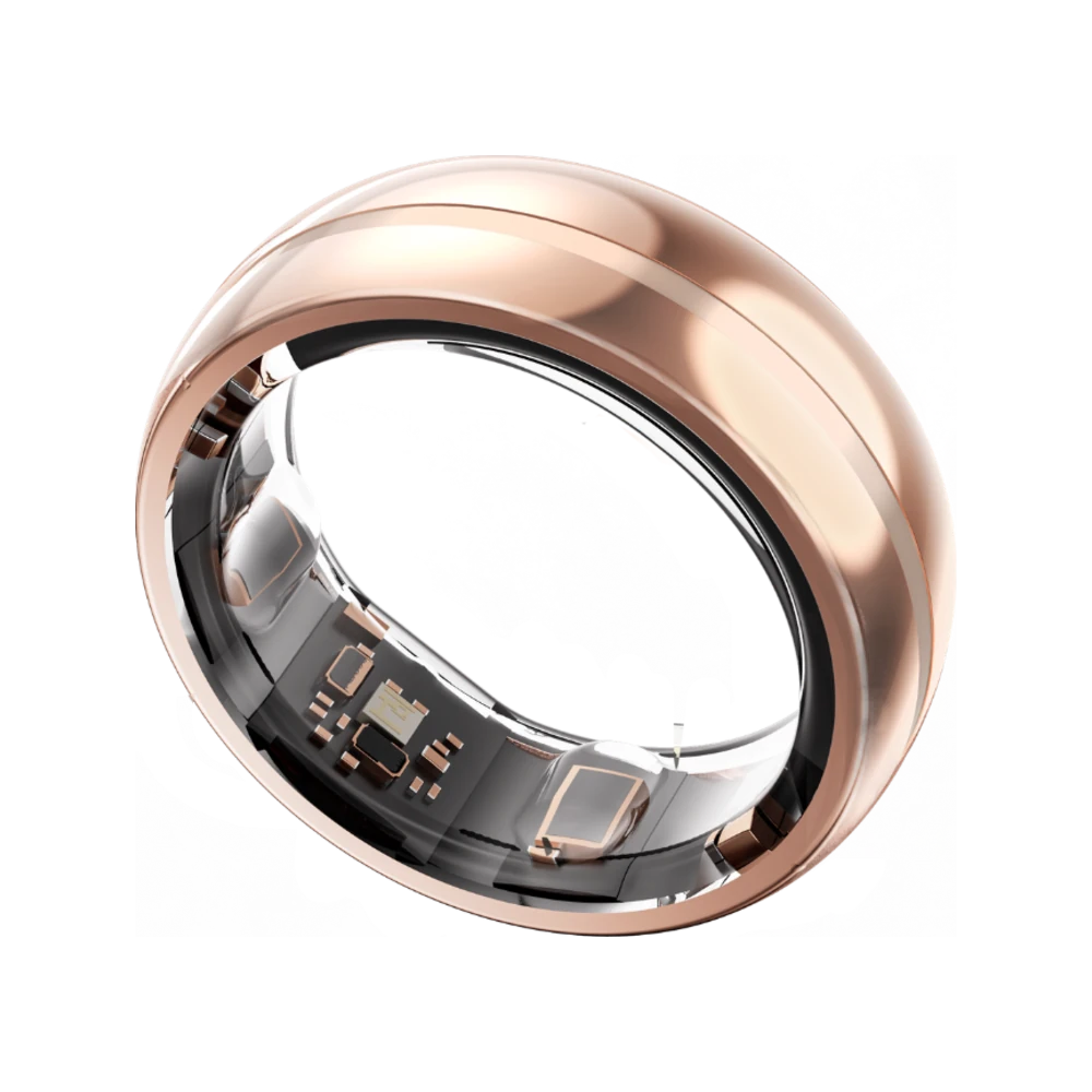 MYnextRING N2 Pro in Rosé-Gold — poliertes Hochglanz-Finish